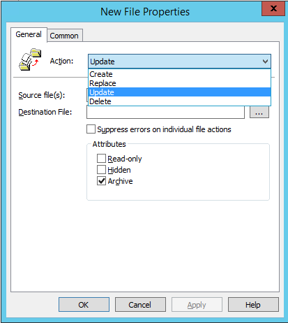 Group Policy Preferences – Replace Existing File