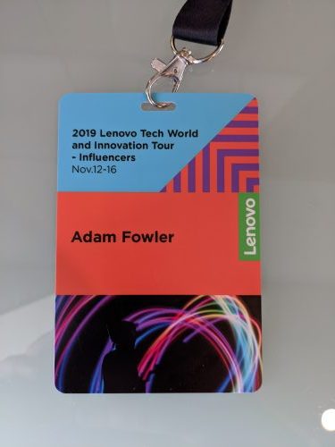 Lenovo Tech World Day 1